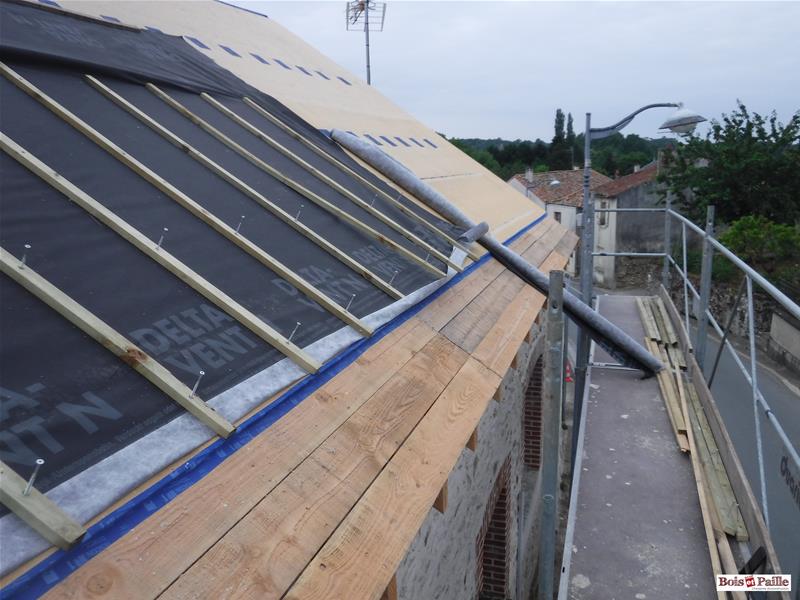 Isolation de toiture à Pamplie (79)